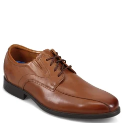 Oxfords*Clarks Men's , Whiddon Pace Oxford Dark Tan Leather