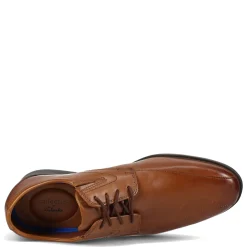 Dress*Clarks Men's , Whiddon Pace Oxford Dark Tan Leather