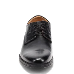 Dress*Clarks Men's , Whiddon Plain Toe Oxford Black