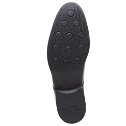 Loafers*Clarks Men's , Whiddon Step Loafer Black Leather