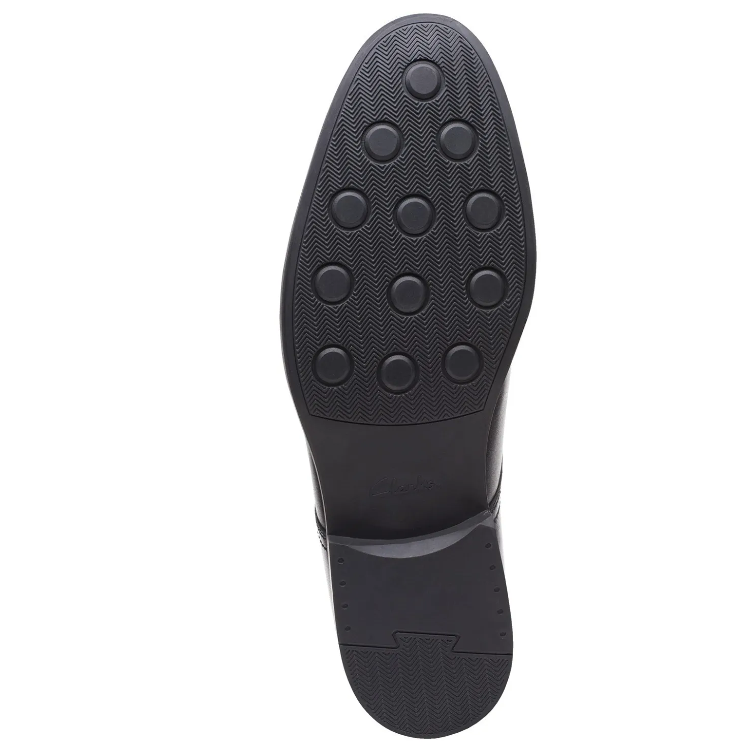 Loafers*Clarks Men's , Whiddon Step Loafer Black Leather