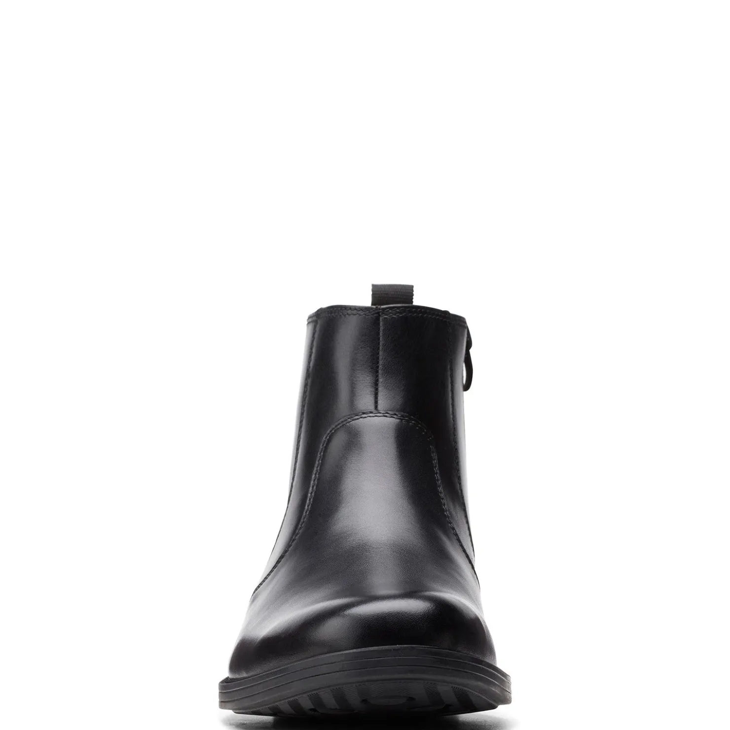Boots*Clarks Men's , Whiddon Zip Boot Black