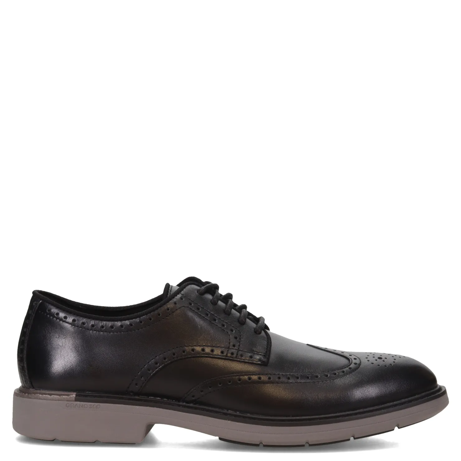 Dress*Cole Haan Men's , Go-To Wingtip Oxford Black/Grey Midsole