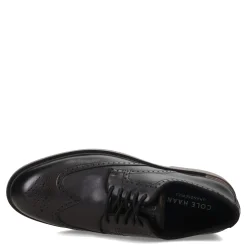 Dress*Cole Haan Men's , Go-To Wingtip Oxford Black/Grey Midsole