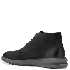 Boots*Cole Haan Men's , Grand+ Chukka Boot Black Nubuck/Black