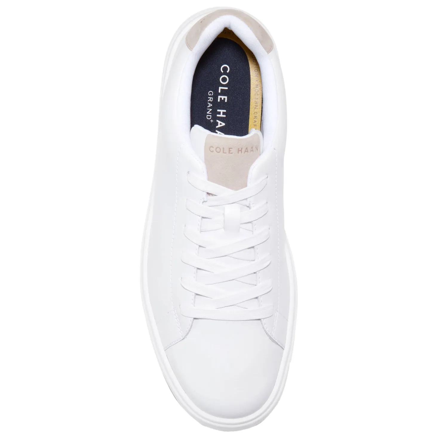 Sneakers & Athletics*Cole Haan Men's , Grand+ Court Sneaker Optic White