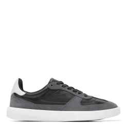 Sneakers & Athletics*Cole Haan Men's , Grand Crosscourt Modern Turf Sneaker Black/Gray Pinstripe/Optic White