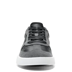 Sneakers & Athletics*Cole Haan Men's , Grand Crosscourt Modern Turf Sneaker Black/Gray Pinstripe/Optic White
