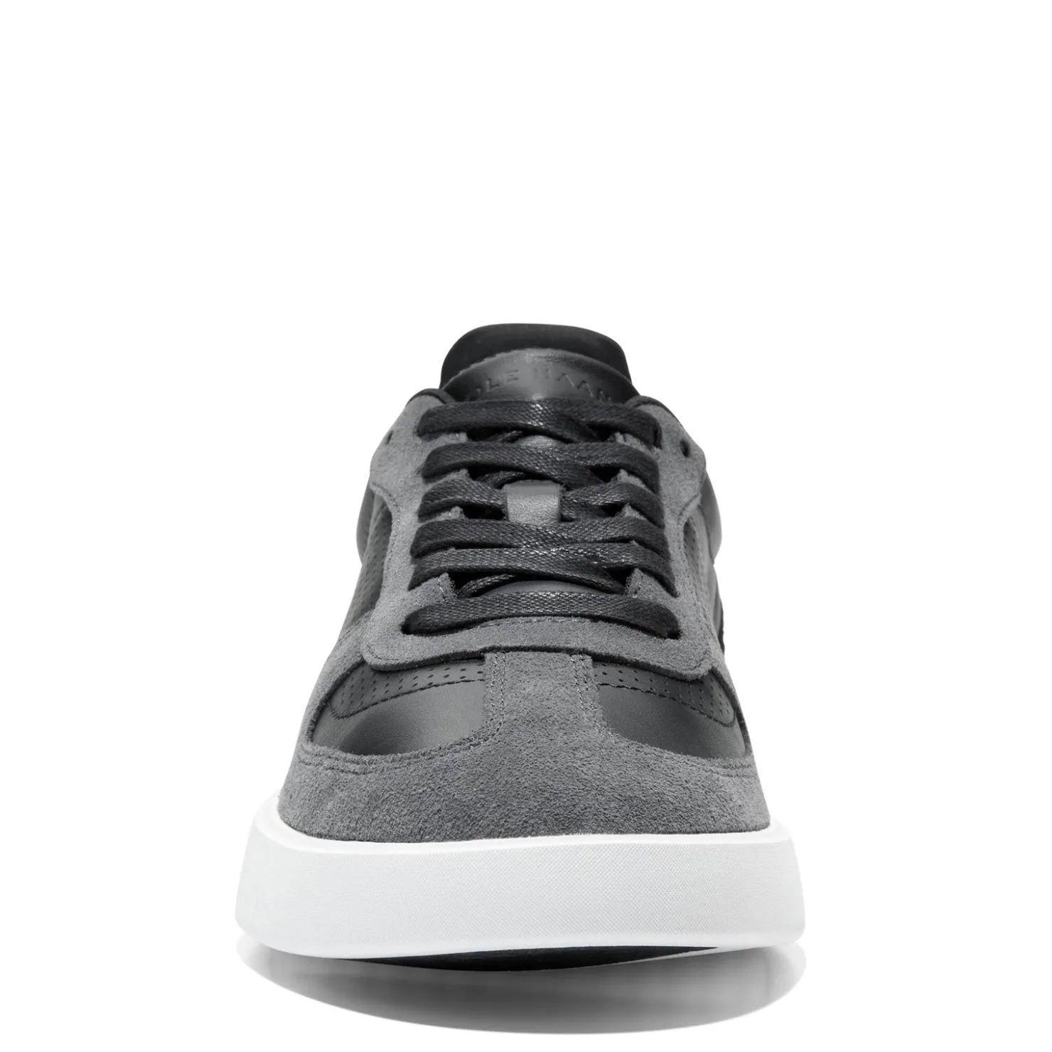 Sneakers & Athletics*Cole Haan Men's , Grand Crosscourt Modern Turf Sneaker Black/Gray Pinstripe/Optic White