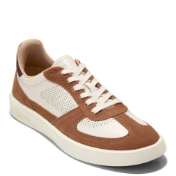 Sneakers & Athletics*Cole Haan Men's , Grand Crosscourt Modern Turf Sneaker British Tan/Dk Chocolate/Ivory