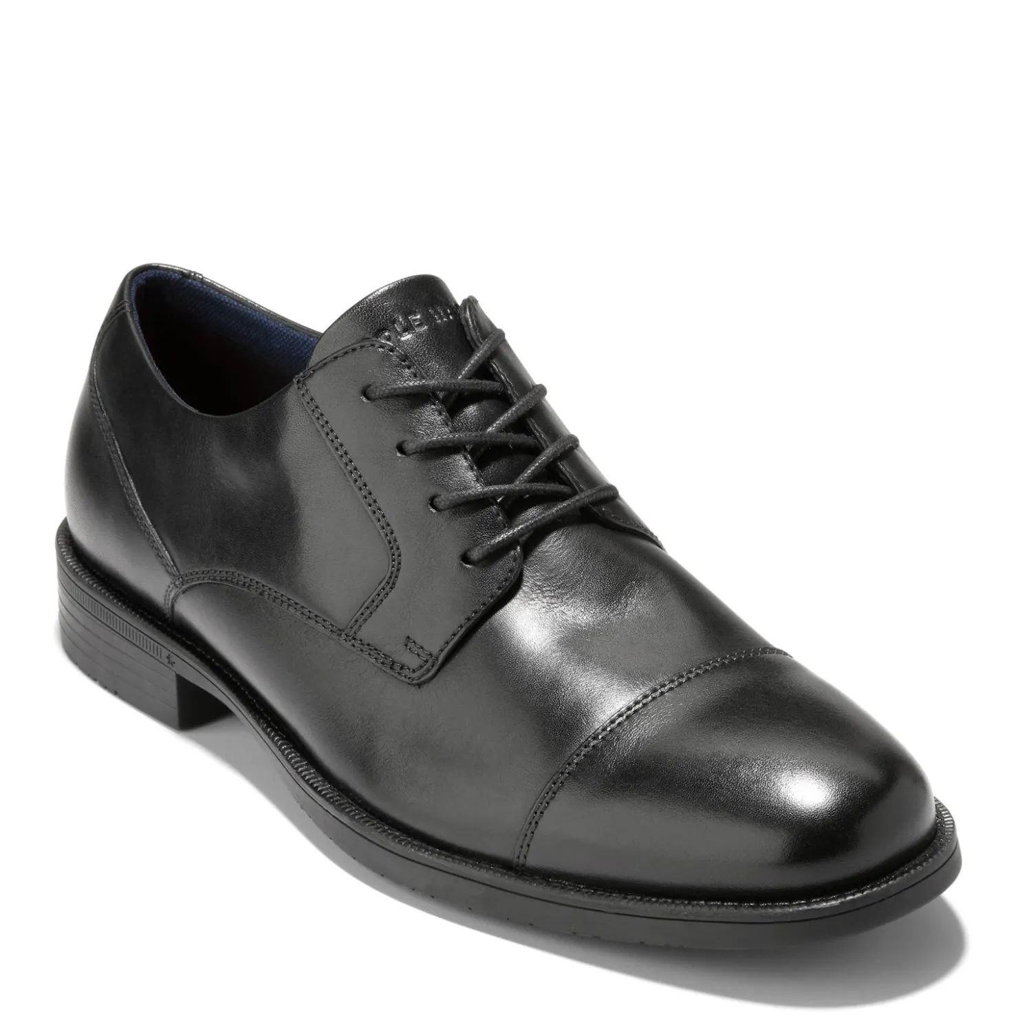 Dress*Cole Haan Men's , Grand+ Pratt Cap-Toe Oxford Black