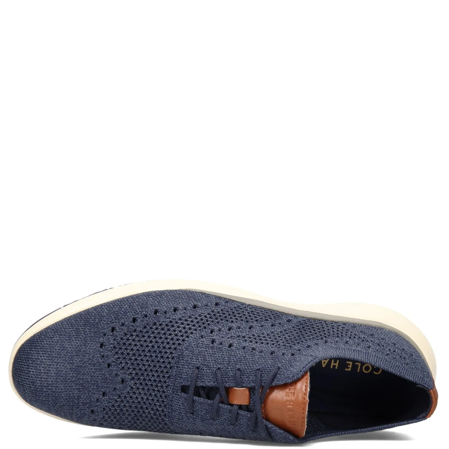 Dress*Cole Haan Men's , Grand Troy Knit Wingtip Oxford Marine