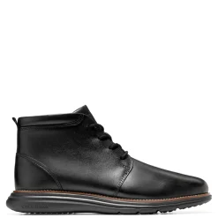 Boots*Cole Haan Men's , Grand+ Ultra Chukka Boot Black/Black