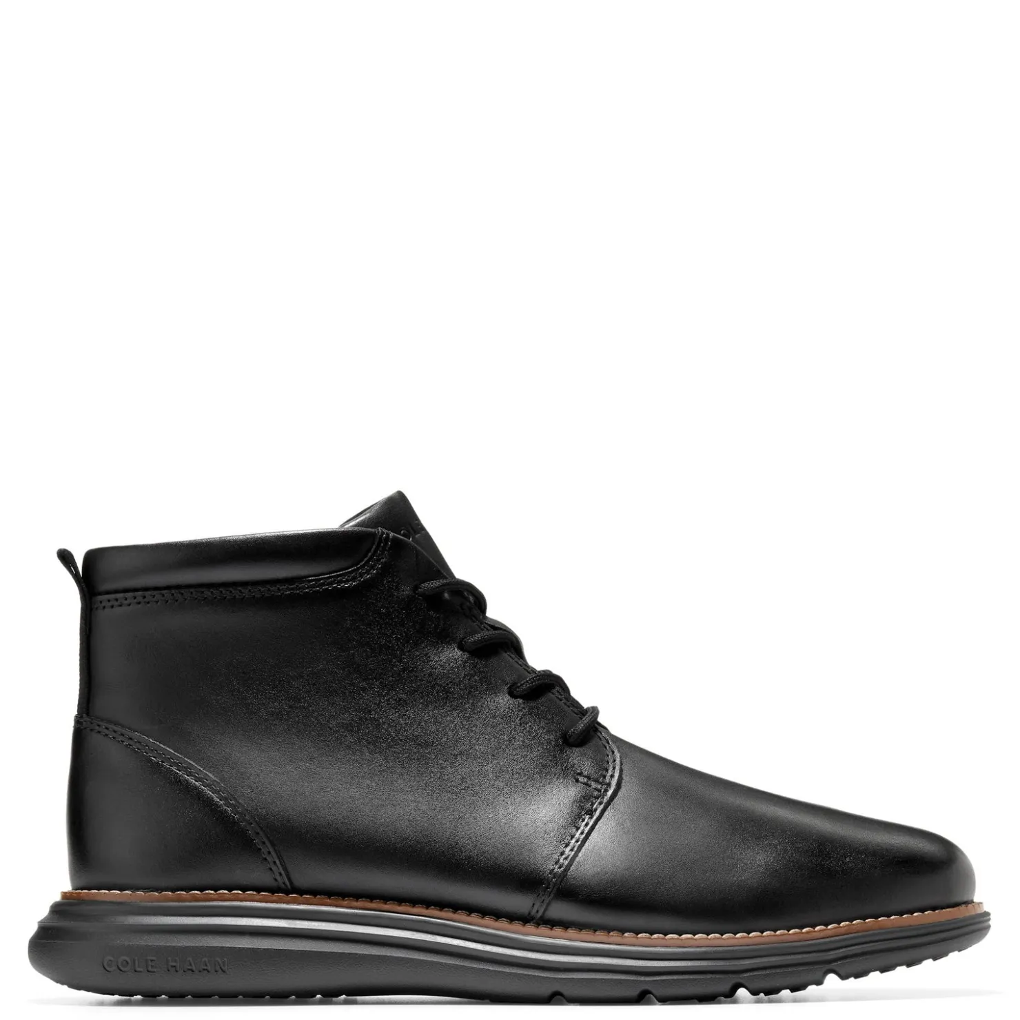 Boots*Cole Haan Men's , Grand+ Ultra Chukka Boot Black/Black