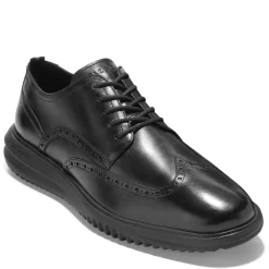 Dress*Cole Haan Men's , Grand+ Wingtip Oxford Black Black