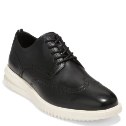 Oxfords*Cole Haan Men's , Grand+ Wingtip Oxford Black/Ivory