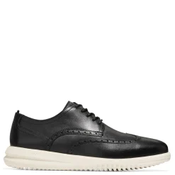Oxfords*Cole Haan Men's , Grand+ Wingtip Oxford Black/Ivory