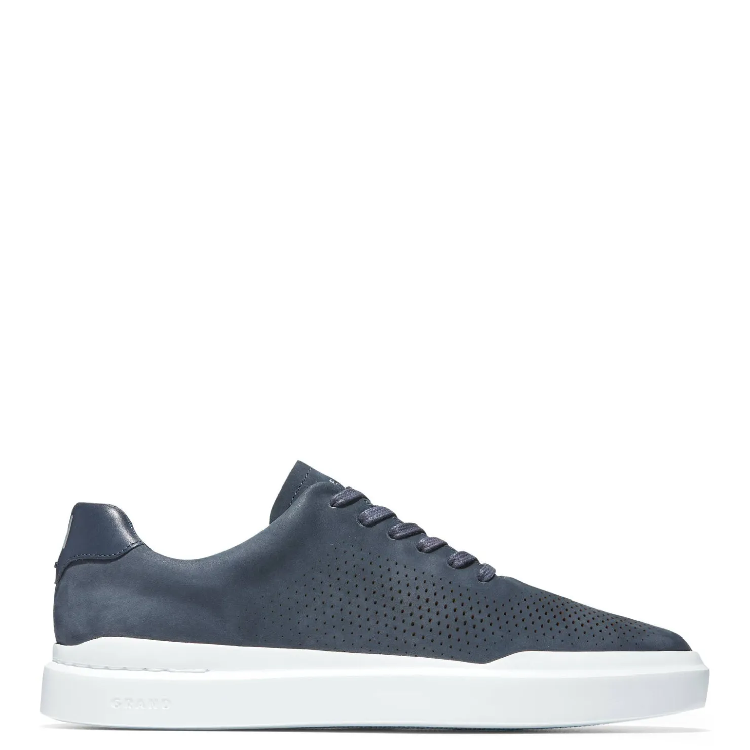 Sneakers & Athletics*Cole Haan Men's , Grandpro Rally Laser Cut Sneaker Navy Ink Nubuck