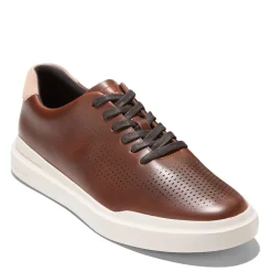 Sneakers & Athletics*Cole Haan Men's , Grandpro Rally Laser Cut Sneaker Acorn/Sesame/Ivory