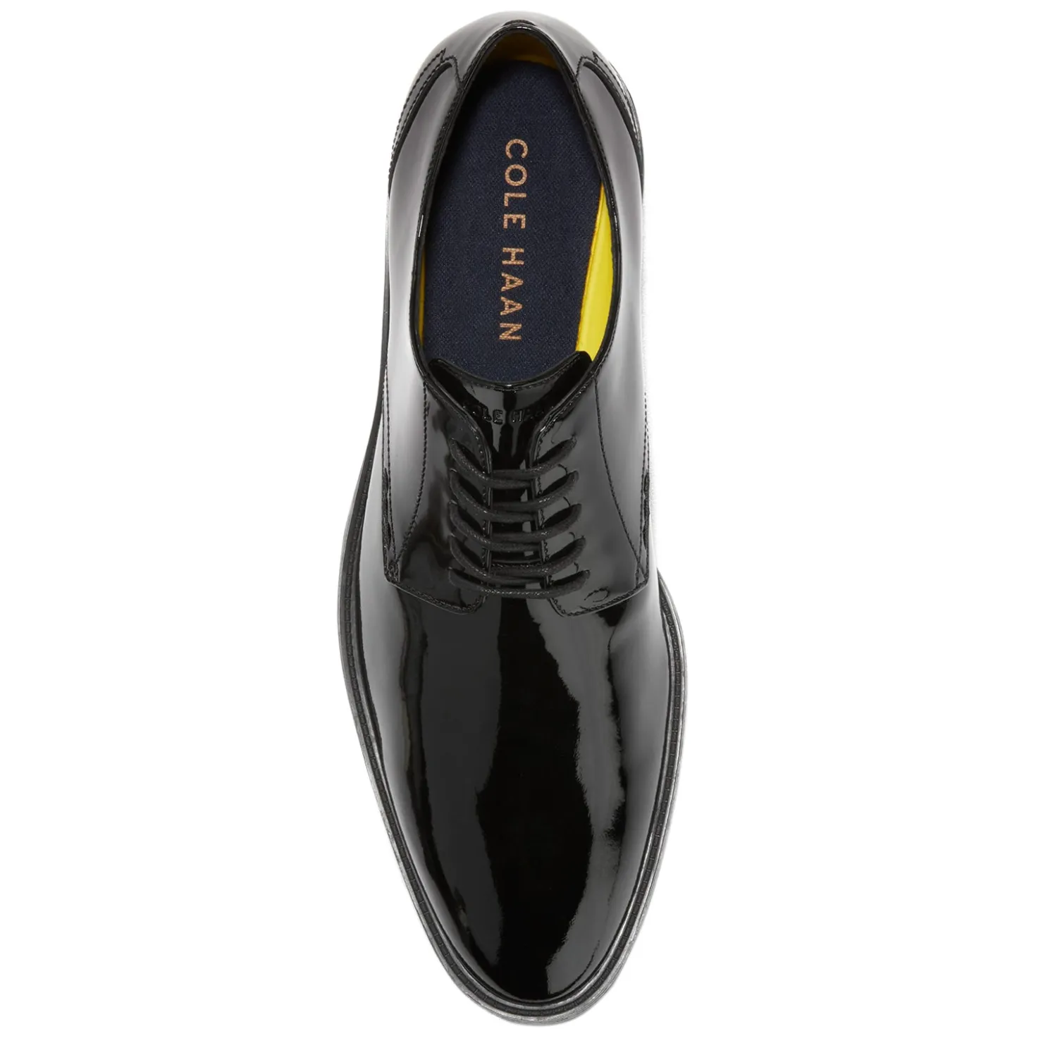 Dress*Cole Haan Men's , Hawthorne Plain Toe Oxford Black Patent