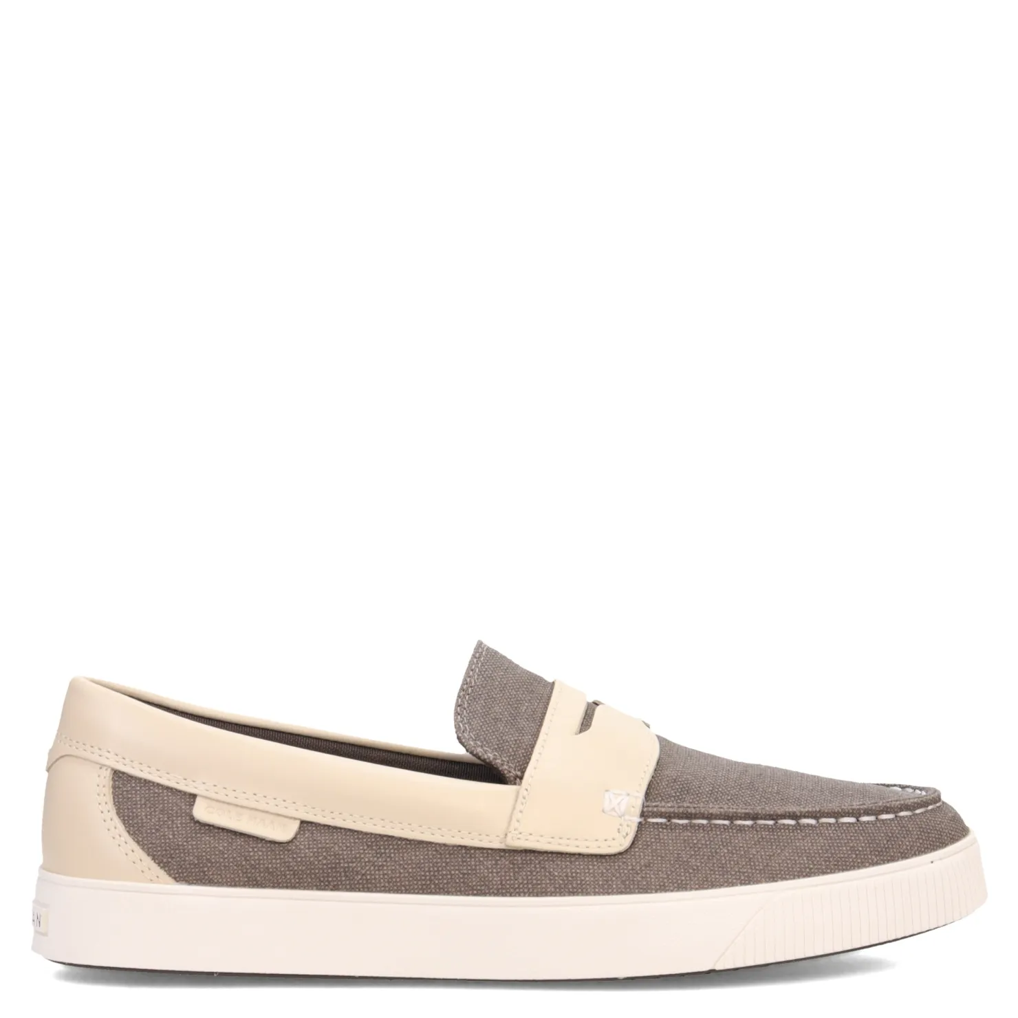 Loafers*Cole Haan Men's , Nantucket Loafer II Penny Loafer Egret/Golden Honey