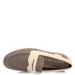 Loafers*Cole Haan Men's , Nantucket Loafer II Penny Loafer Egret/Golden Honey