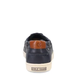 Boat Shoes*Cole Haan Men's , Nantucket Boat Shoe Navy Blazer/Ivory