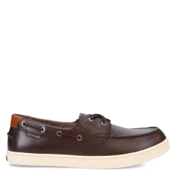 Boat Shoes*Cole Haan Men's , Nantucket Boat Shoe Dark Chocolate/Ivory