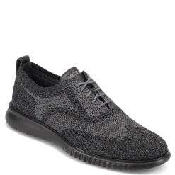 Dress*Cole Haan Men's , 2.ZER0GRAND Wingtip Oxford Black Magnet