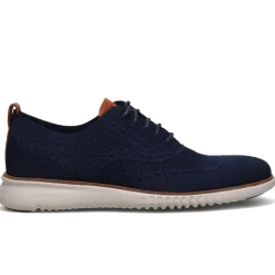 Dress*Cole Haan Men's , 2.ZER0GRAND Wingtip Oxford Marine