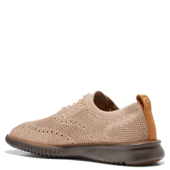 Oxfords*Cole Haan Men's , 2.ZER0GRAND Wingtip Oxford Oat/Dark Latte