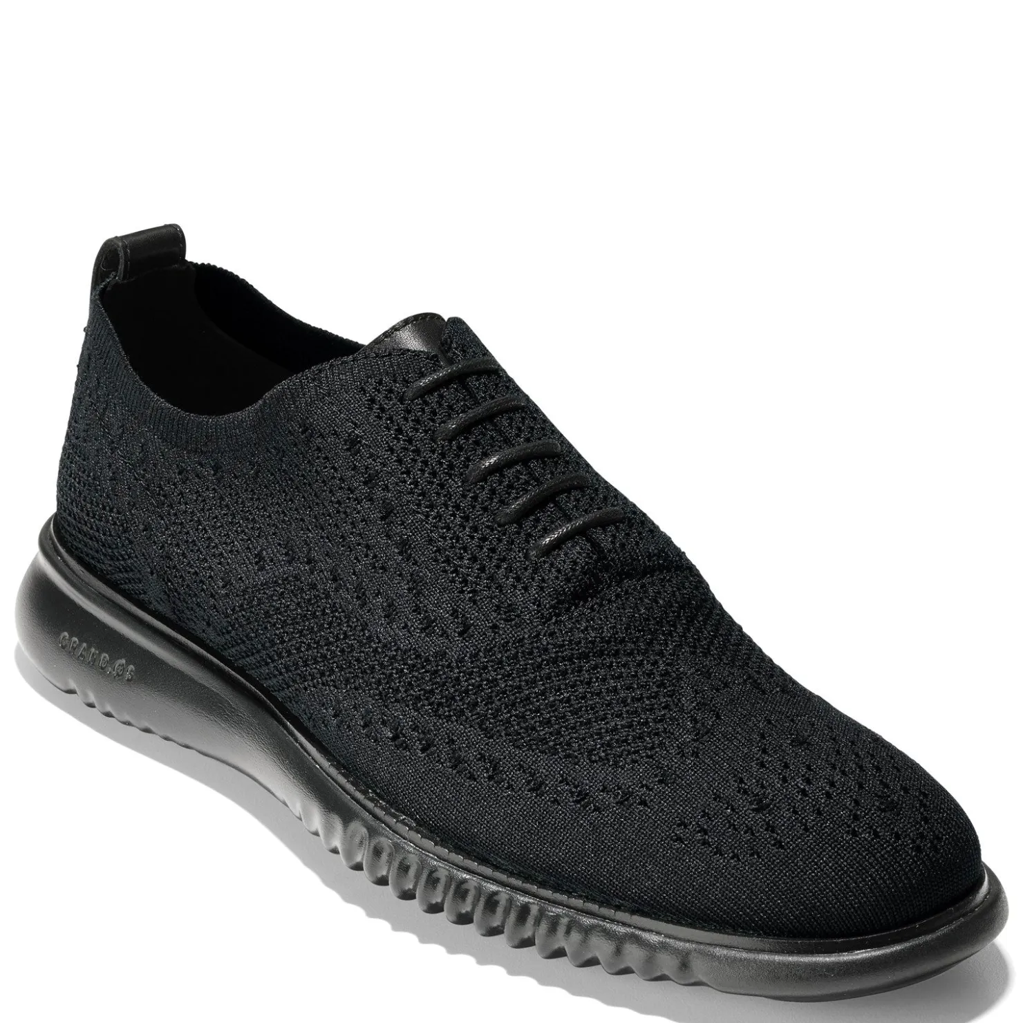 Oxfords*Cole Haan Men's , 2.ZEROGRAND Stitchlite Oxford Solid Black