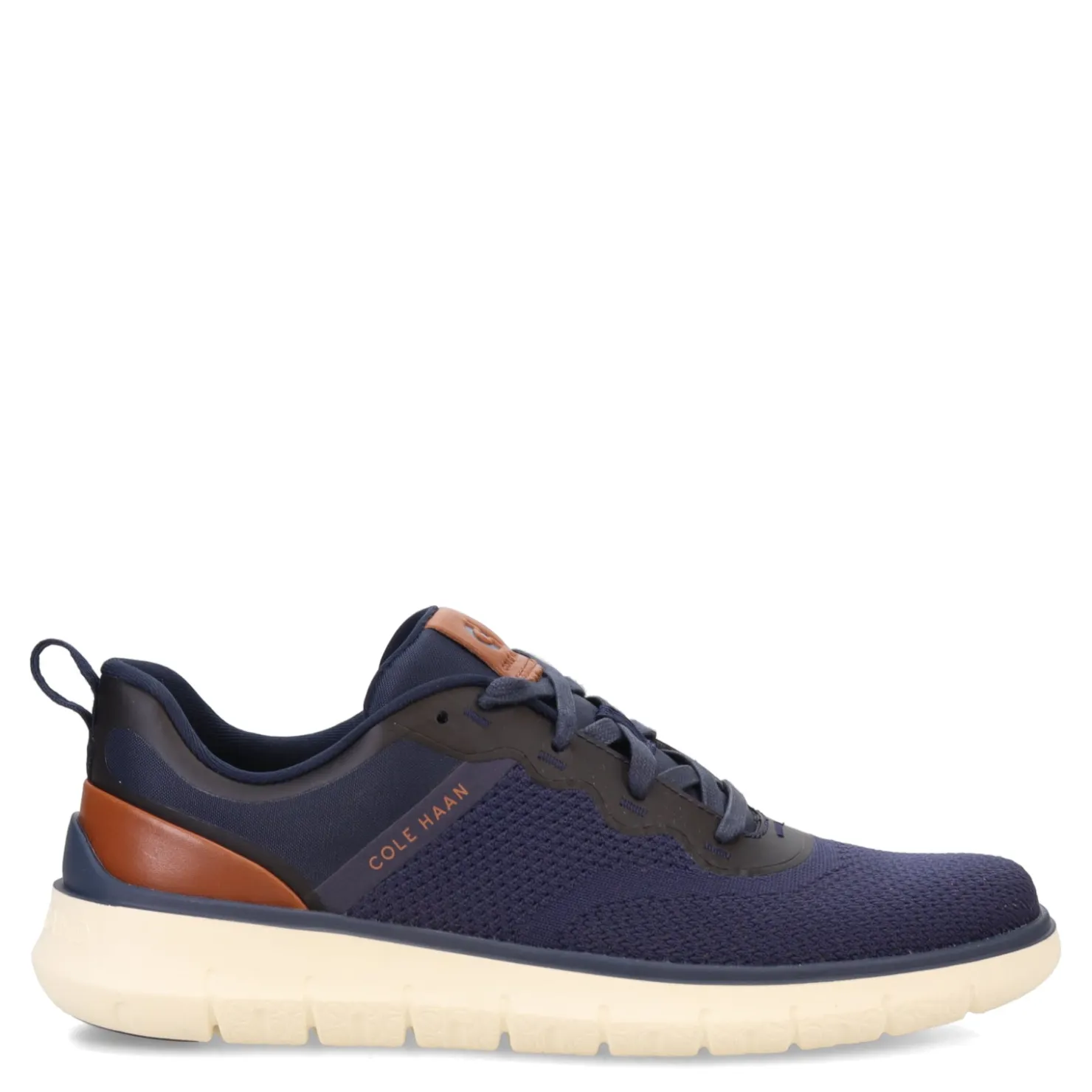Sneakers & Athletics*Cole Haan Men's , Zerogrand Stitchlite ALT Sneaker Marine Blue/British Tan/Ivory