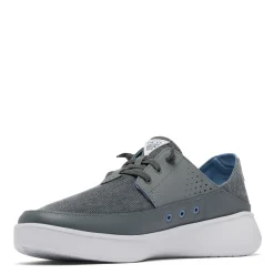 Boat Shoes*Columbia Men's , Boatside Relaxed PFG Slip-On Shoe - Wide Width Grill Mountain