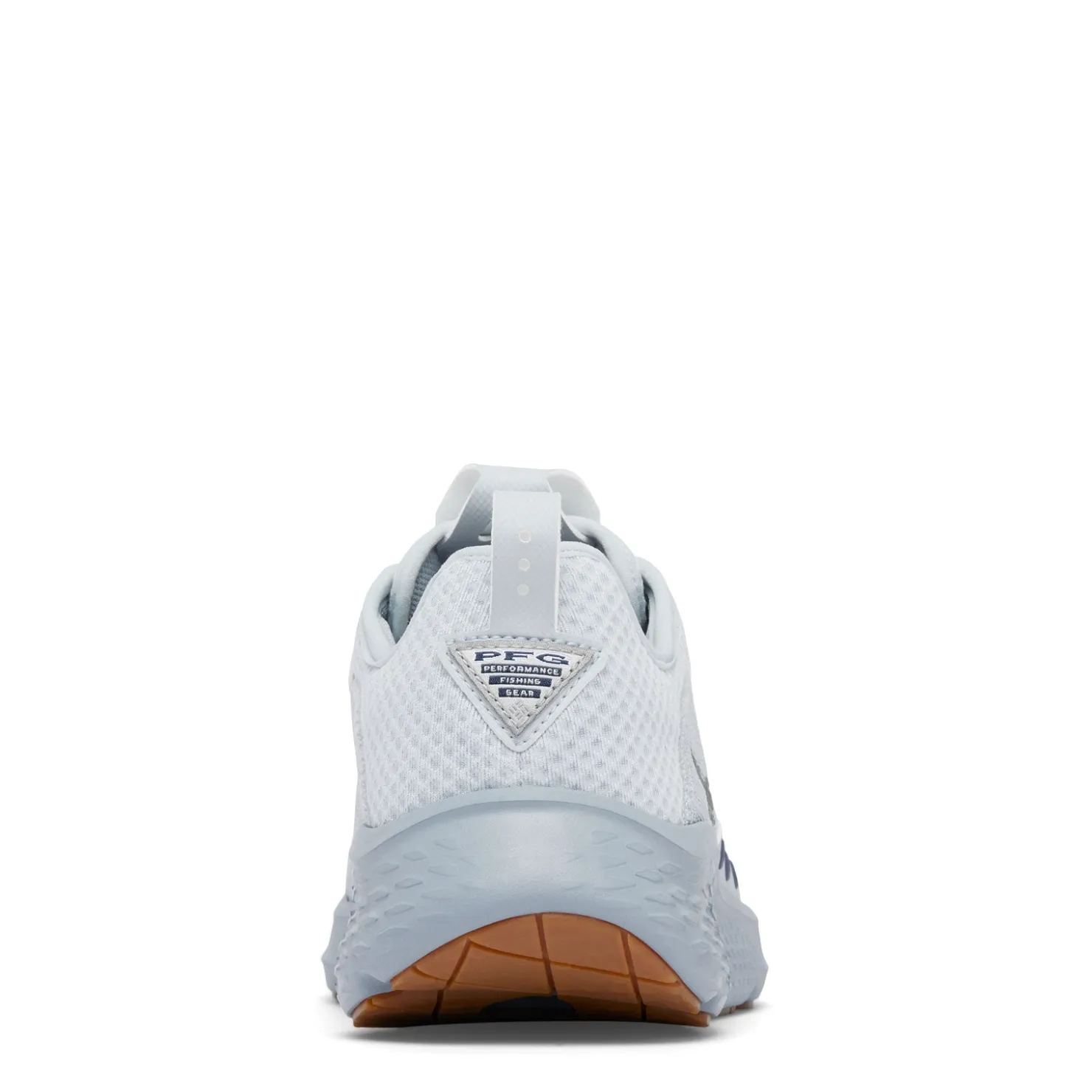 Boat Shoes*Columbia Men's , PFG Castback Fishing Sneaker - Wide Width Cirrus Grey Sunset Red