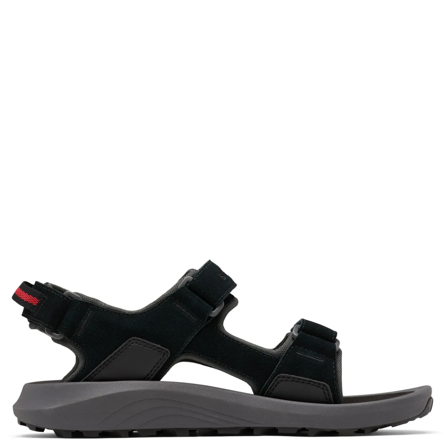 Footbed*Columbia Sportswear Company Men's Columbia, Trailstorm Hiker 3 Strap Sandal Black