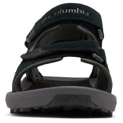 Footbed*Columbia Sportswear Company Men's Columbia, Trailstorm Hiker 3 Strap Sandal Black