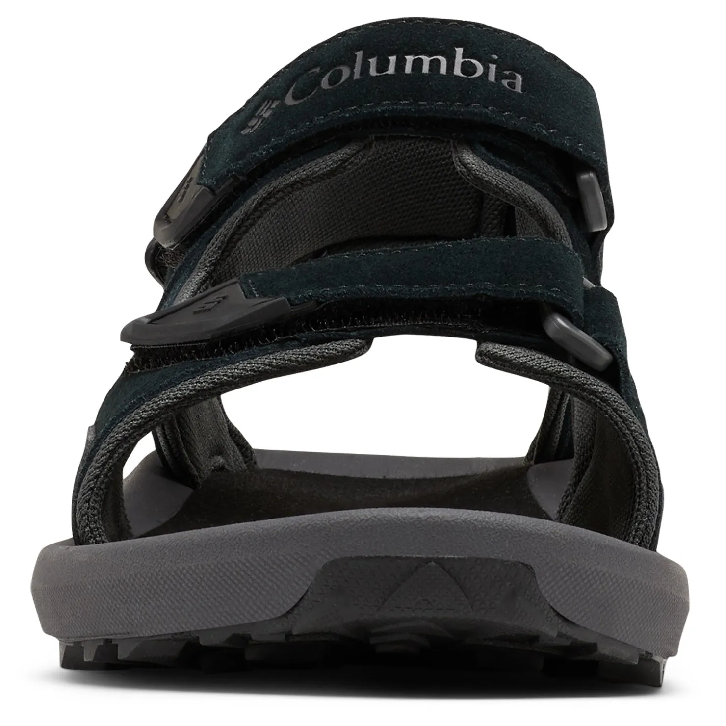 Footbed*Columbia Sportswear Company Men's Columbia, Trailstorm Hiker 3 Strap Sandal Black