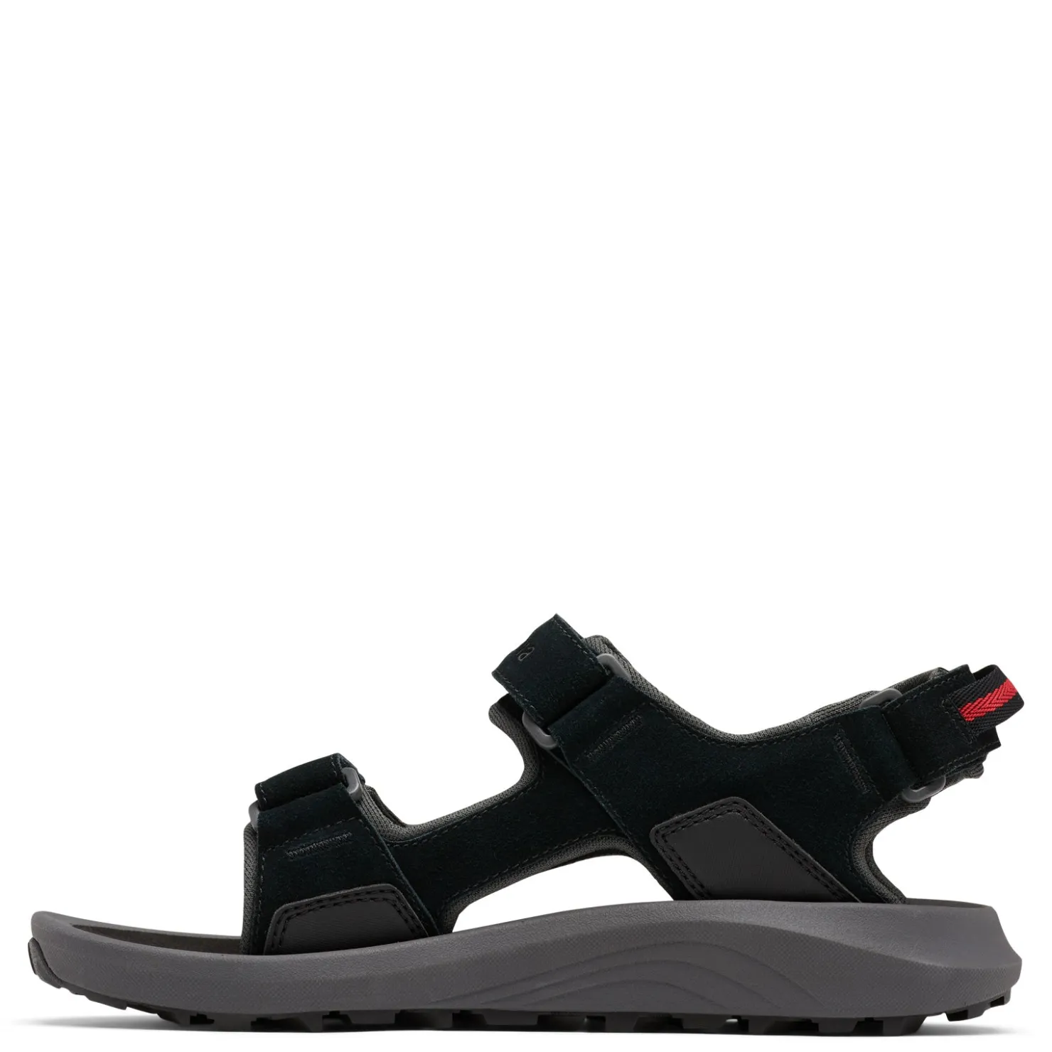 Footbed*Columbia Sportswear Company Men's Columbia, Trailstorm Hiker 3 Strap Sandal Black