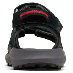 Footbed*Columbia Sportswear Company Men's Columbia, Trailstorm Hiker 3 Strap Sandal Black