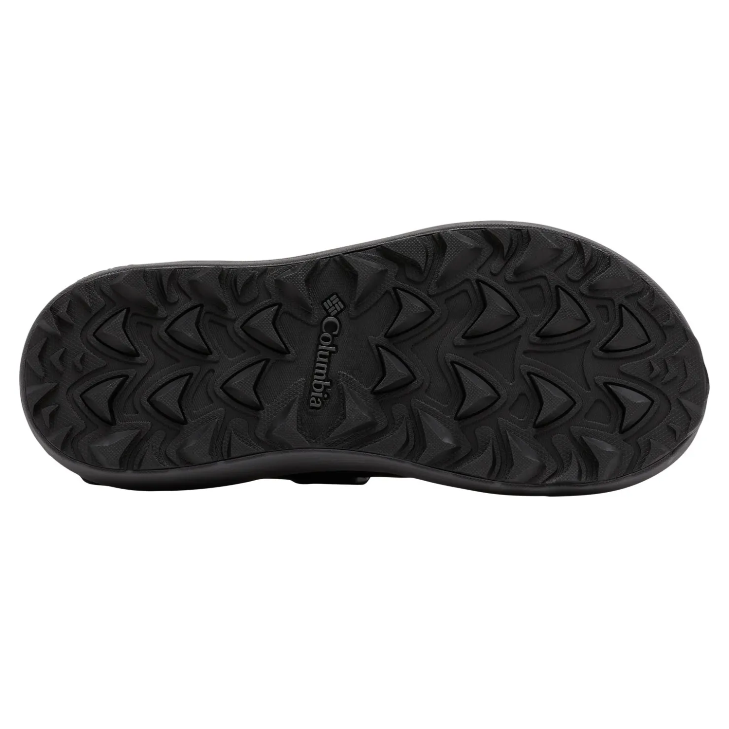 Footbed*Columbia Sportswear Company Men's Columbia, Trailstorm Hiker 3 Strap Sandal Black