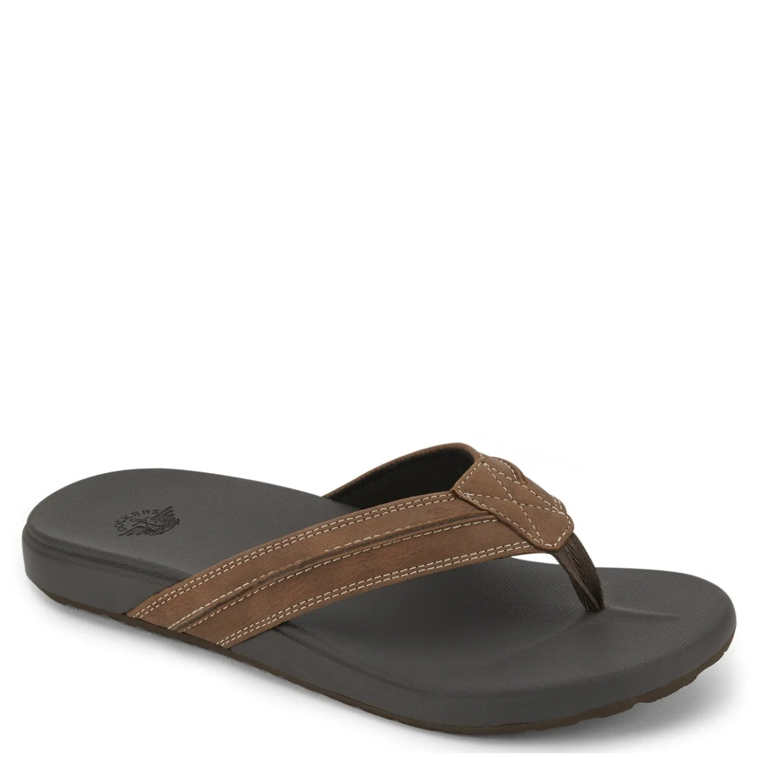 Sandals*Dockers Men's , Freddy Flip Flop Sandal Tan