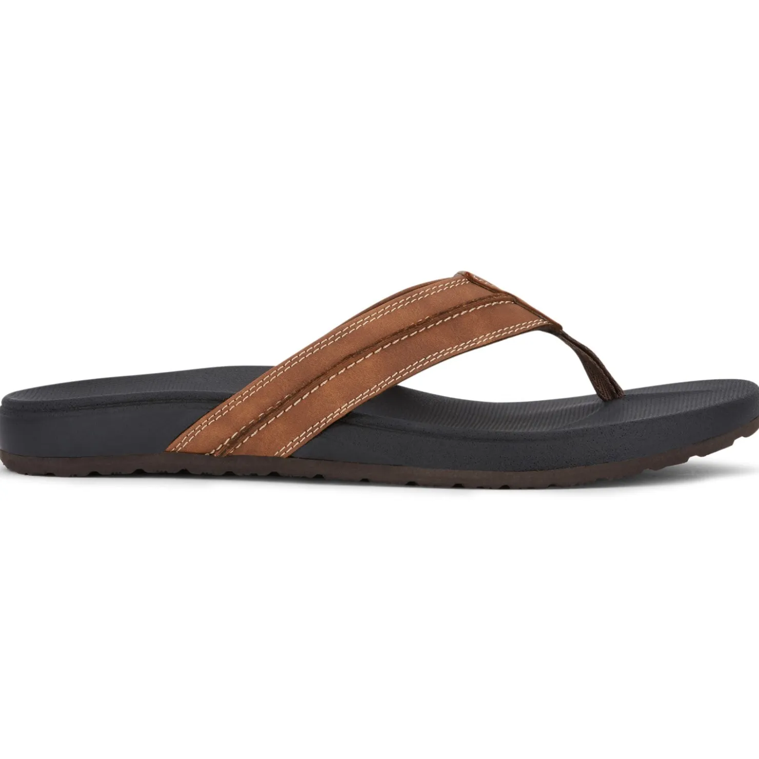 Sandals*Dockers Men's , Freddy Flip Flop Sandal Tan