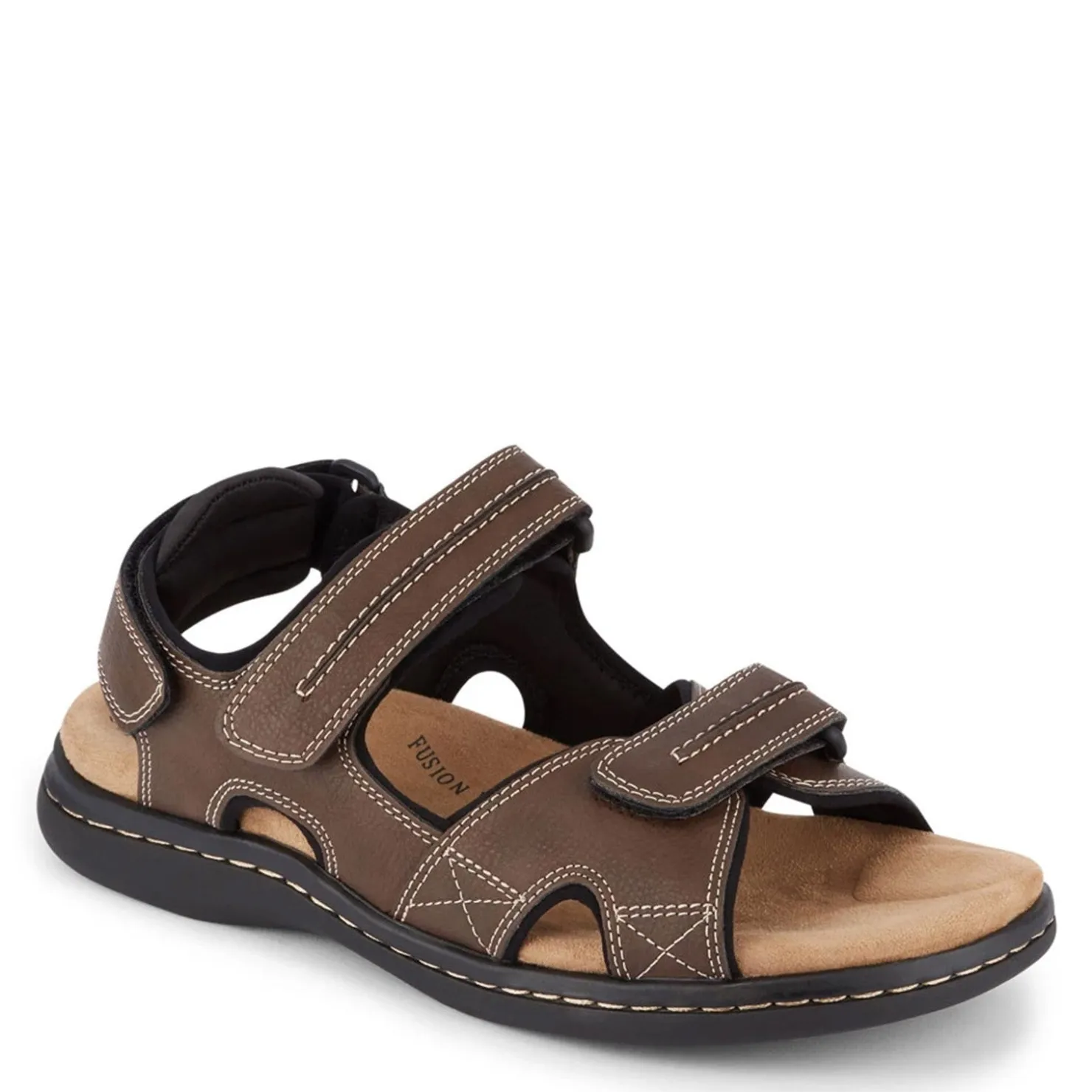 Sandals*Dockers Men's , Newpage Sandal Dark Tan