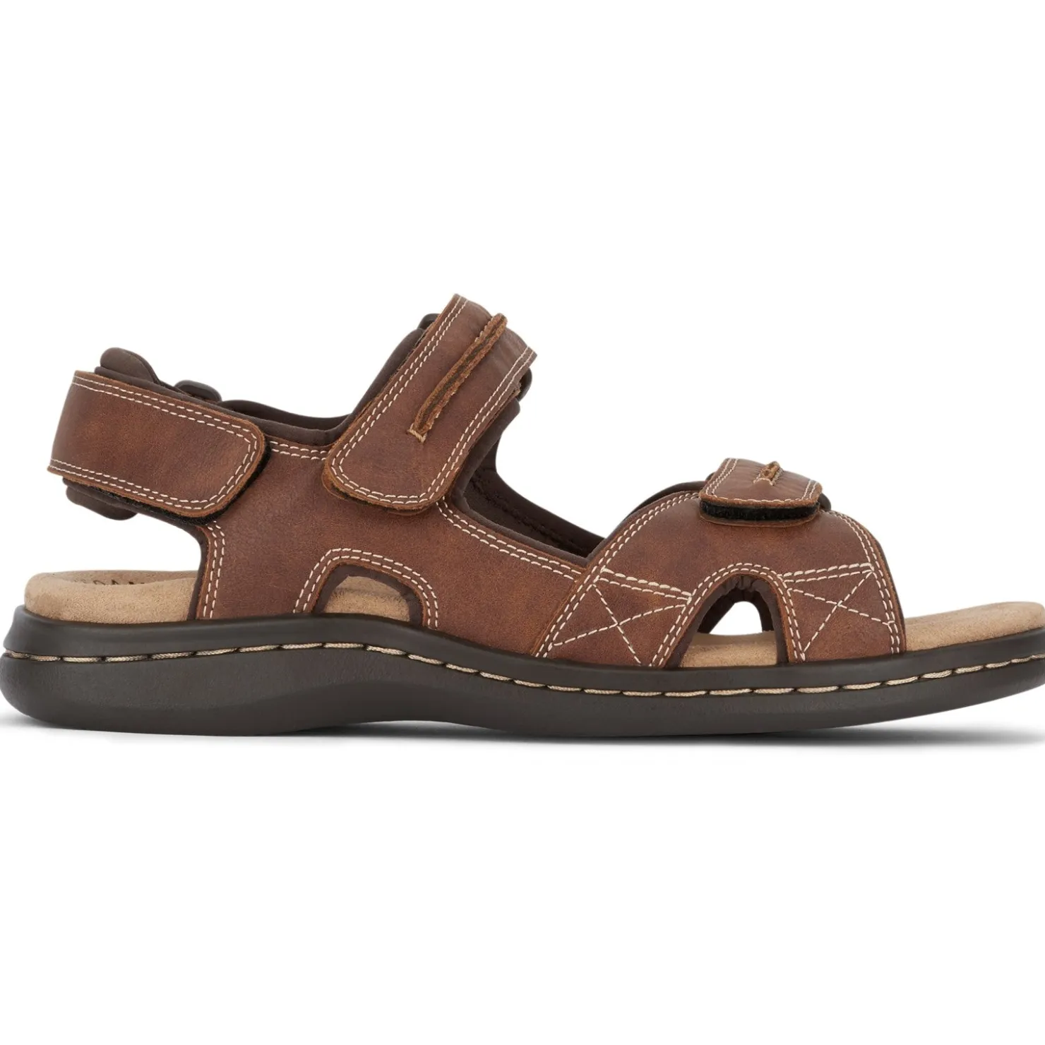 Sandals*Dockers Men's , Newpage Sandals Rust