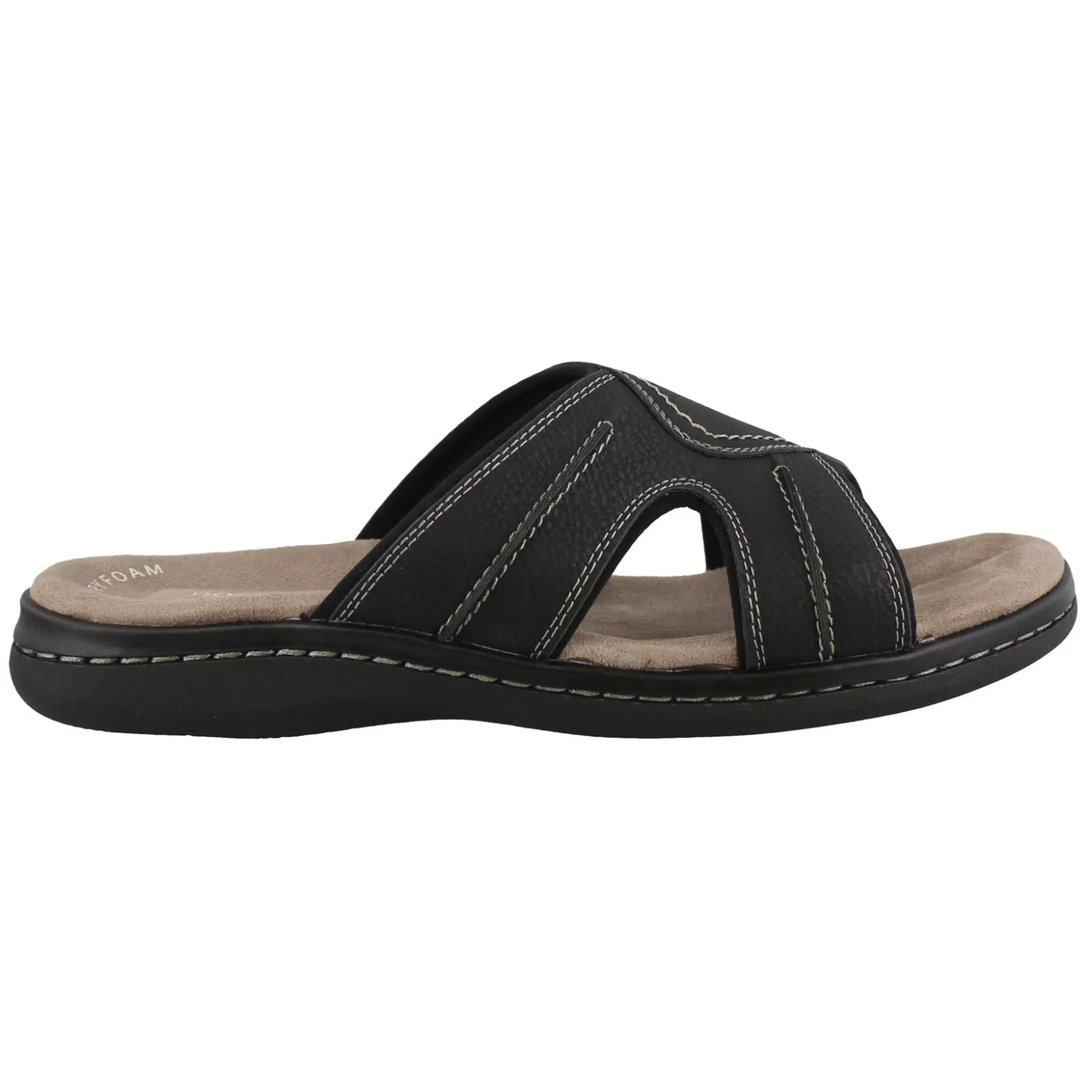 Sandals*Dockers Men's , Sunland Slide Sandal Black