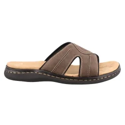 Sandals*Dockers Men's , Sunland Slide Sandal Dark Brown