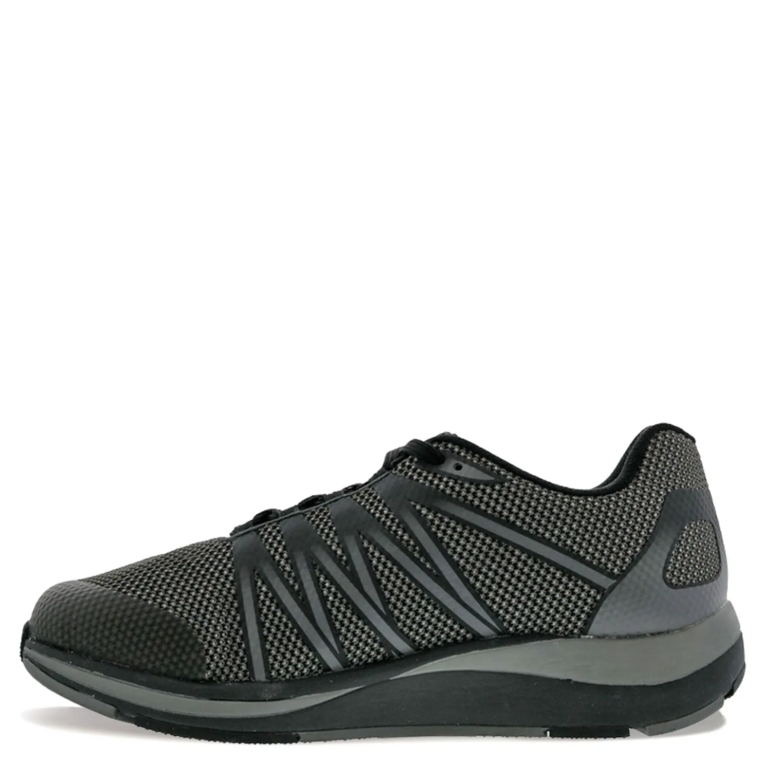 Walking*Drew Shoes Men's Drew, Player Walking Shoe Black Mesh Combo