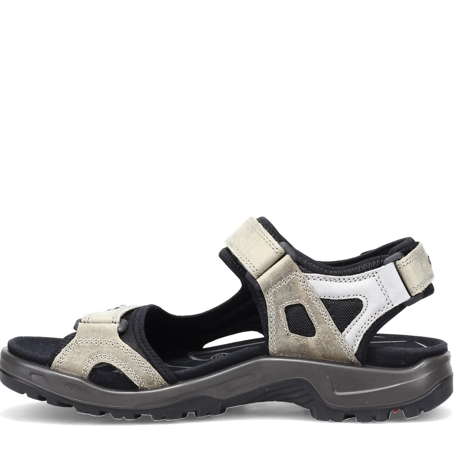 Outdoor & Hiking*ECCO Men's , Yucatan Sandal Grey Multi