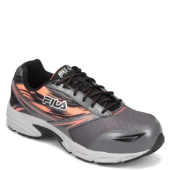 Sneakers & Athletics*Fila Men's , Meiera 2 SR CT Work Shoe Grey Orange
